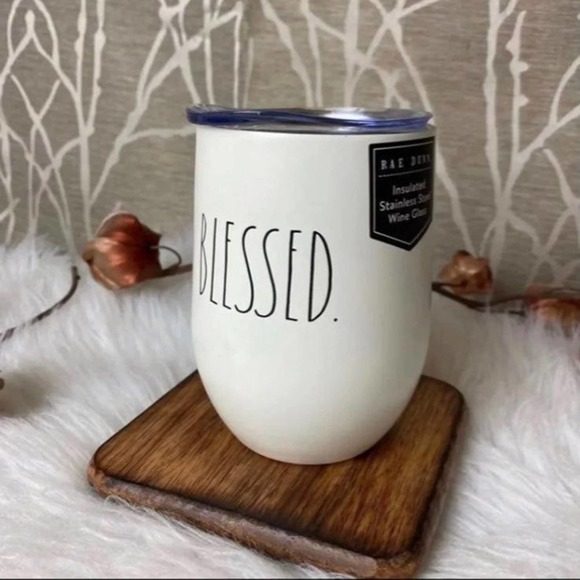 RAE DUNN BLESSED HOME WINE NEW RD HTF - Picture 3 of 4